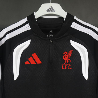 Top de Entrenamiento Medio Cierre Liverpool adidas 2026 Negro, foto 6 de 6