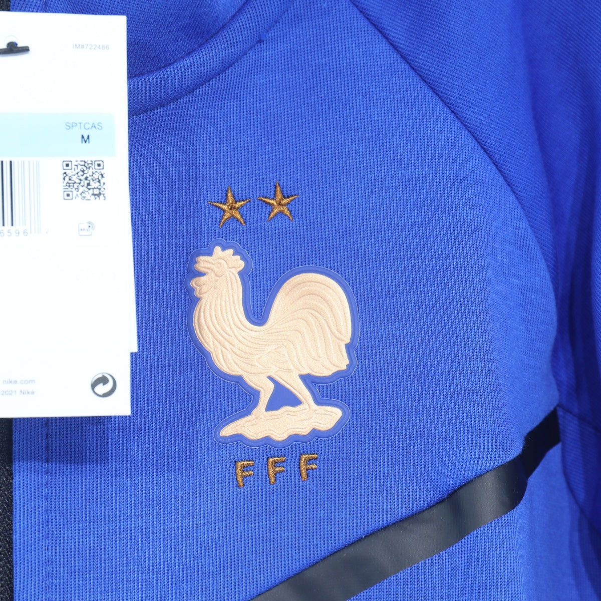 Chamarra Francia Nike 2026 Azul, foto 5 de 7
