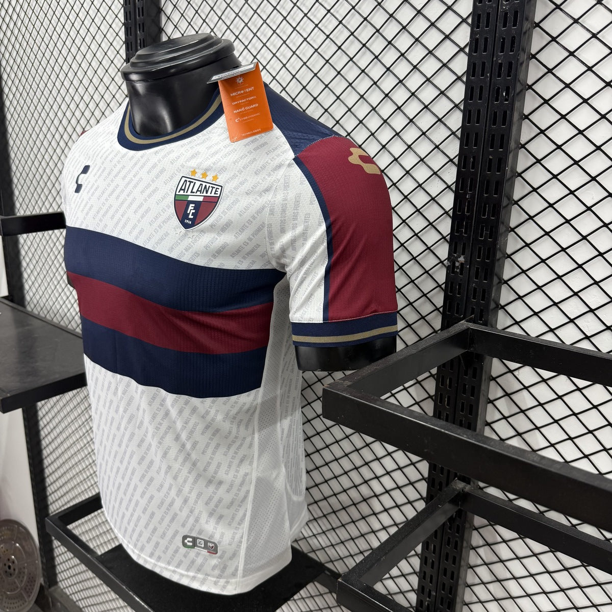 Jersey Atlante 2026-27 Visitante Sin Patrocinios blanco, foto 8 de 10