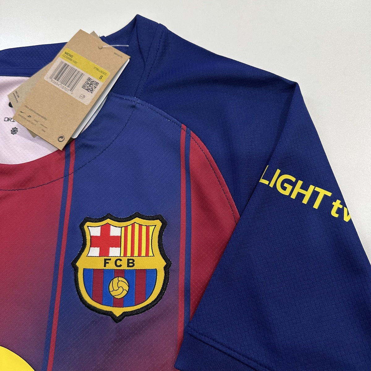 Jersey FC Barcelona 2025-26 Local rojo, foto 8 de 8