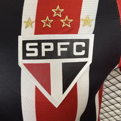 Jersey São Paulo 2025-26 Visitante rojo, foto 9 de 13