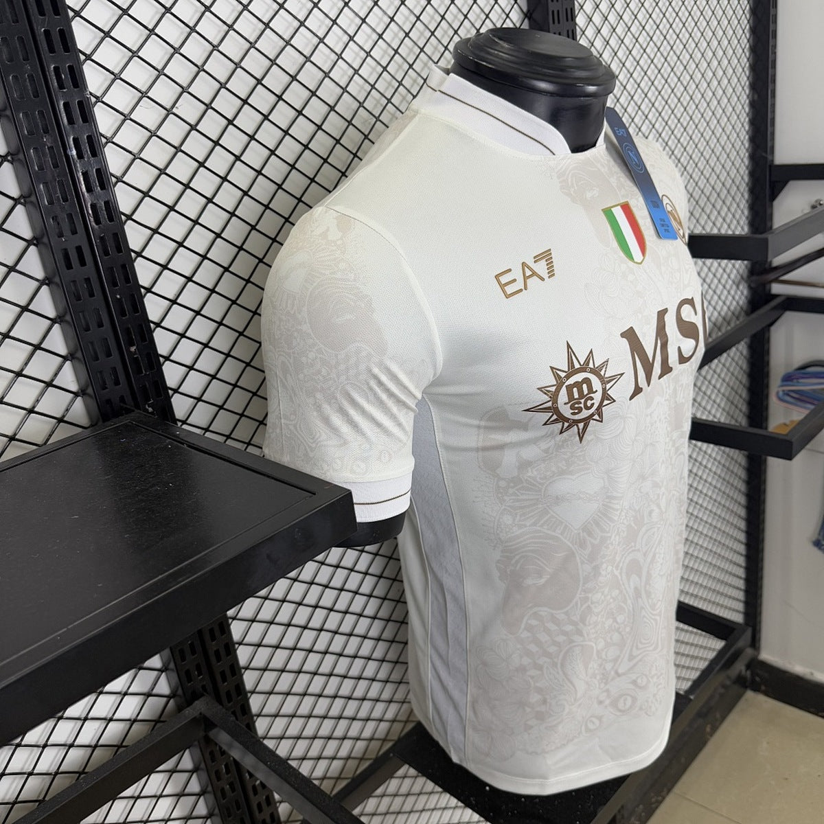 Jersey Napoli 2025-26 Visitante blanco, foto 7 de 9