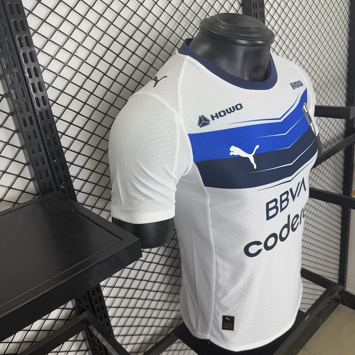 Jersey Rayados Monterrey 2025-26 Visitante blanco, foto 9 de 11