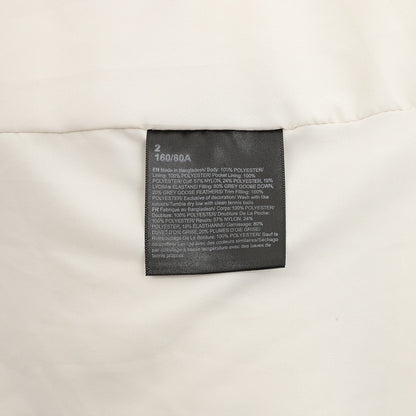 Chamarra de Plumas lululemon Wunder Puff Larga Blanca blanco, foto 2 de 9