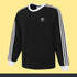 Playera adidas Manga Larga Tres Franjas, foto 1 de 3
