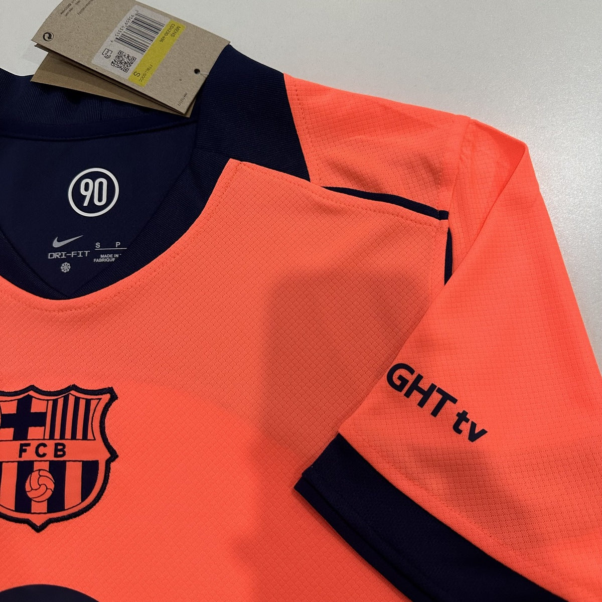 Jersey FC Barcelona 2025-26 Tercero naranja, foto 8 de 8