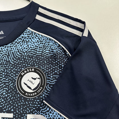 Jersey Al Nassr 2025-26 Visitante azul marino, foto 8 de 8