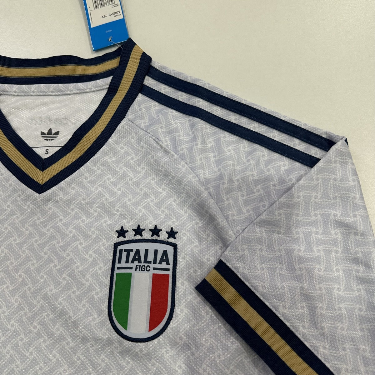 Jersey Italia 2026 Visitante blanco, foto 9 de 9