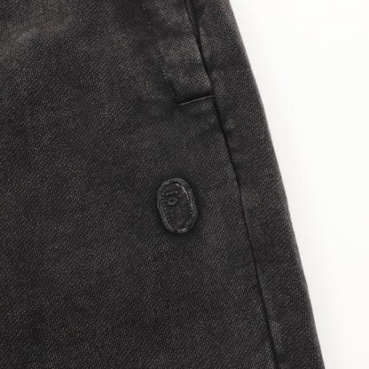 Short BAPE Ape Head One Point Deslavado Negro, foto 5 de 9