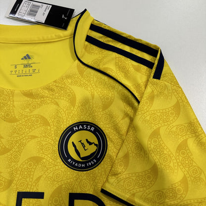 Jersey Al Nassr 2025-26 Local amarillo, foto 8 de 8