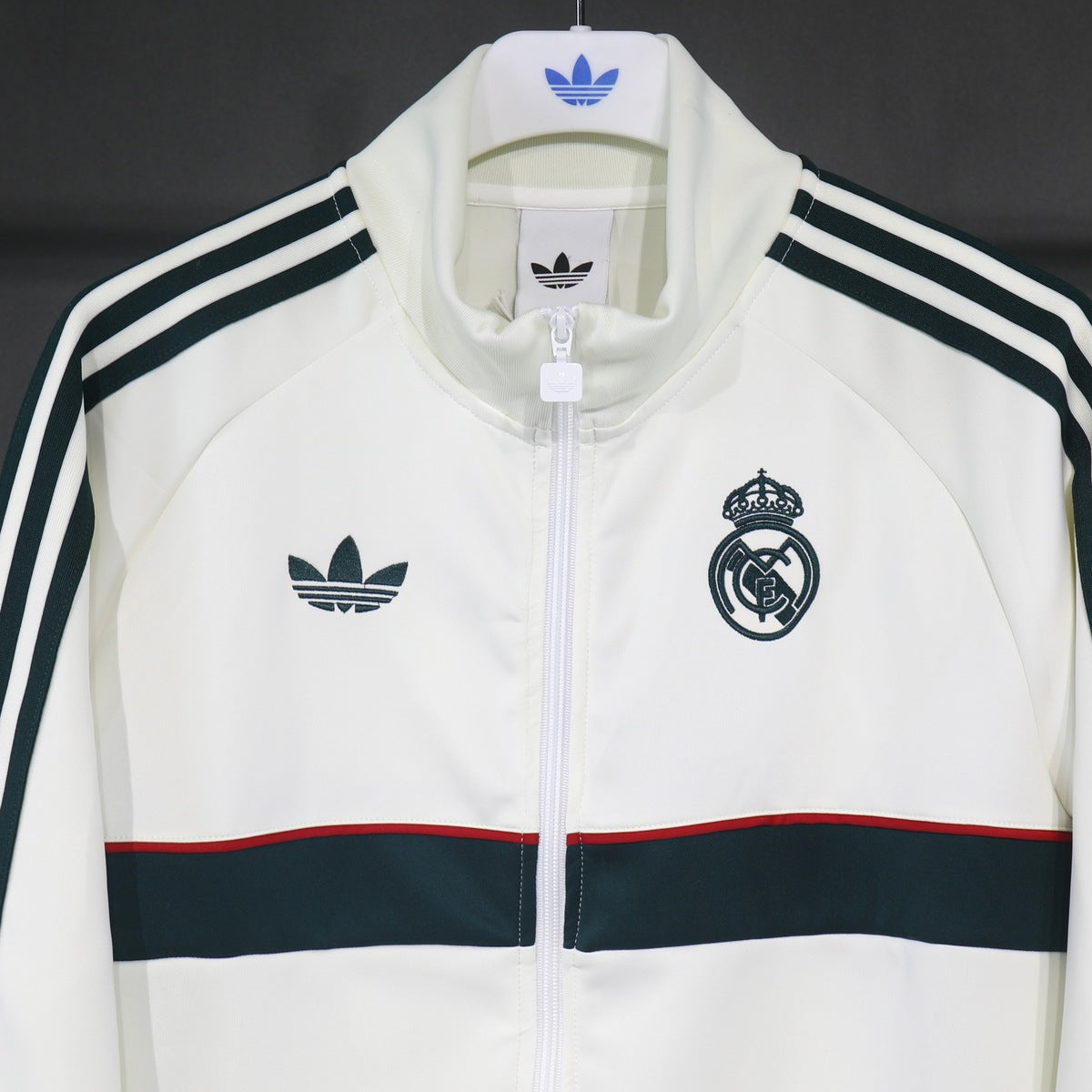 Chamarra Real Madrid adidas TRACK TOP Retro 2026 Blanca blanco, foto 7 de 7