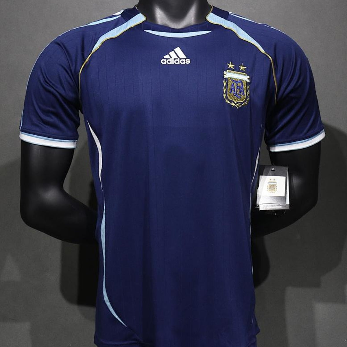 Jersey Argentina 2006 Visitante azul marino, foto 6 de 12