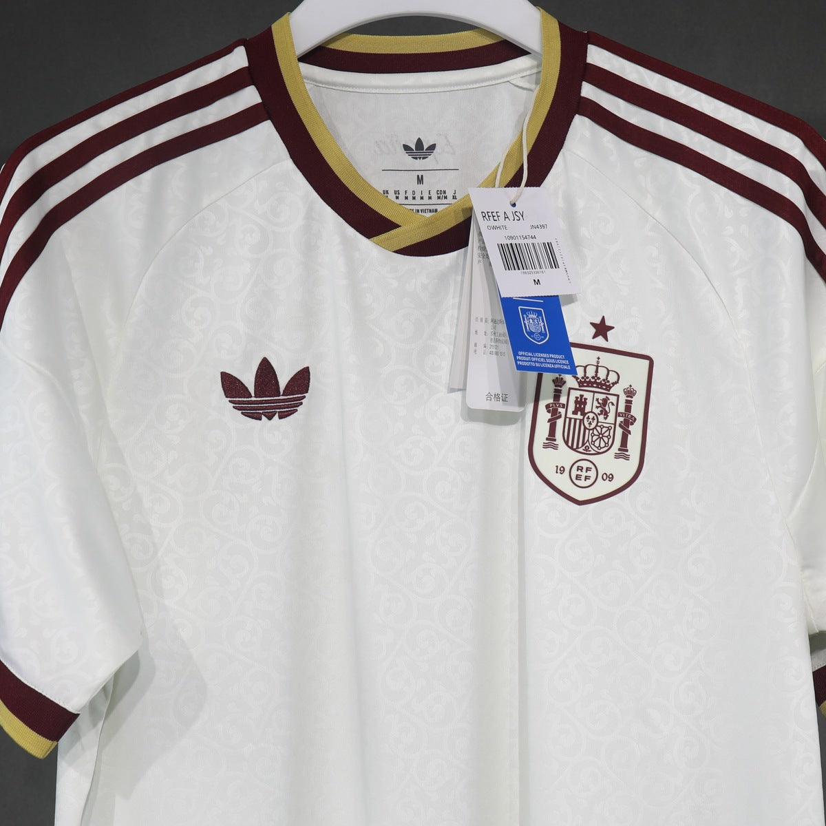 Jersey España 2026 Visitante blanco, foto 8 de 8