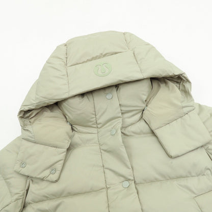Chamarra de Plumas lululemon Wunder Puff 4 Paneles Verde Salvia beige, foto 7 de 8