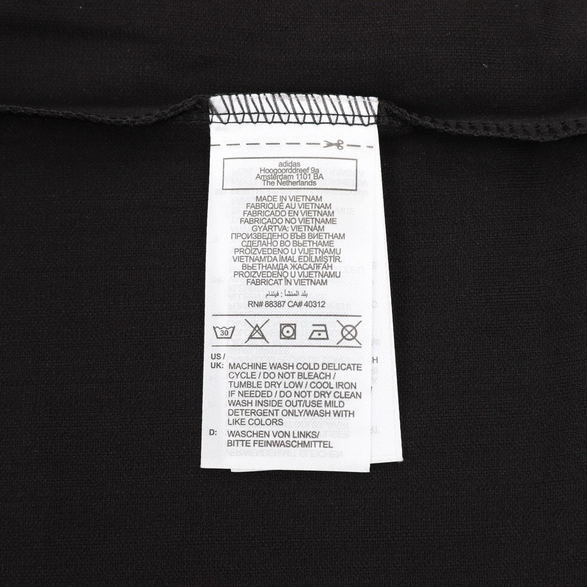 Playera adidas Logo Retro Negra negro, foto 2 de 9
