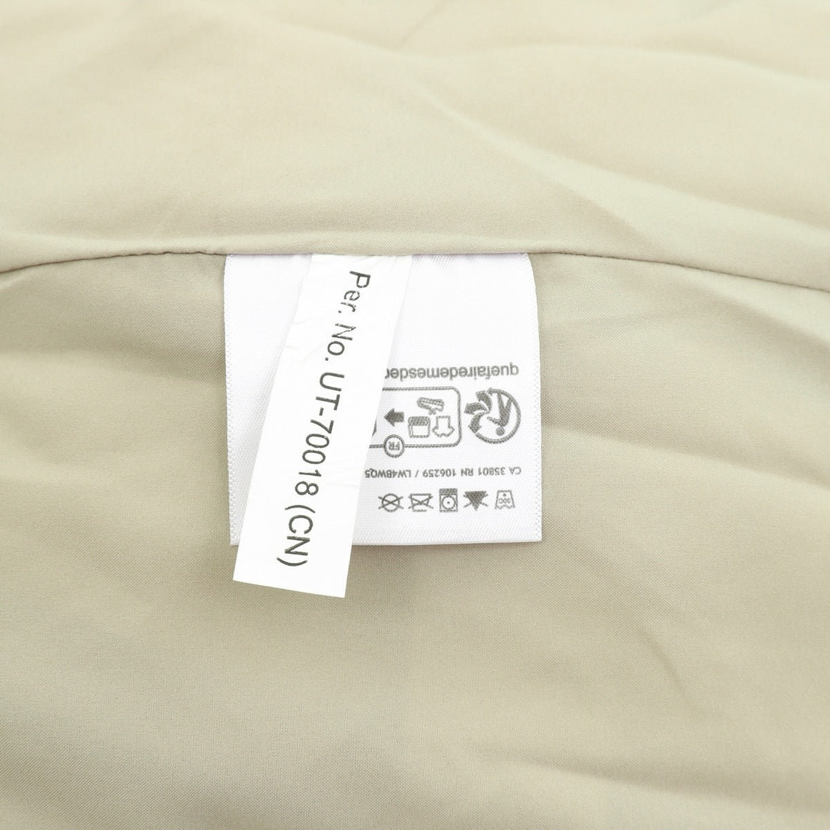 Chaleco lululemon Wunder Puff Beige, foto 3 de 9