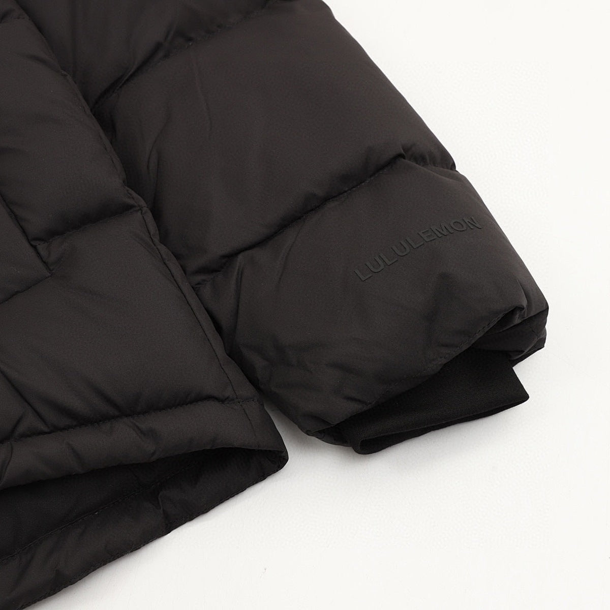 Chamarra de Plumas lululemon Wunder Puff 5 Paneles Negra negro, foto 6 de 9