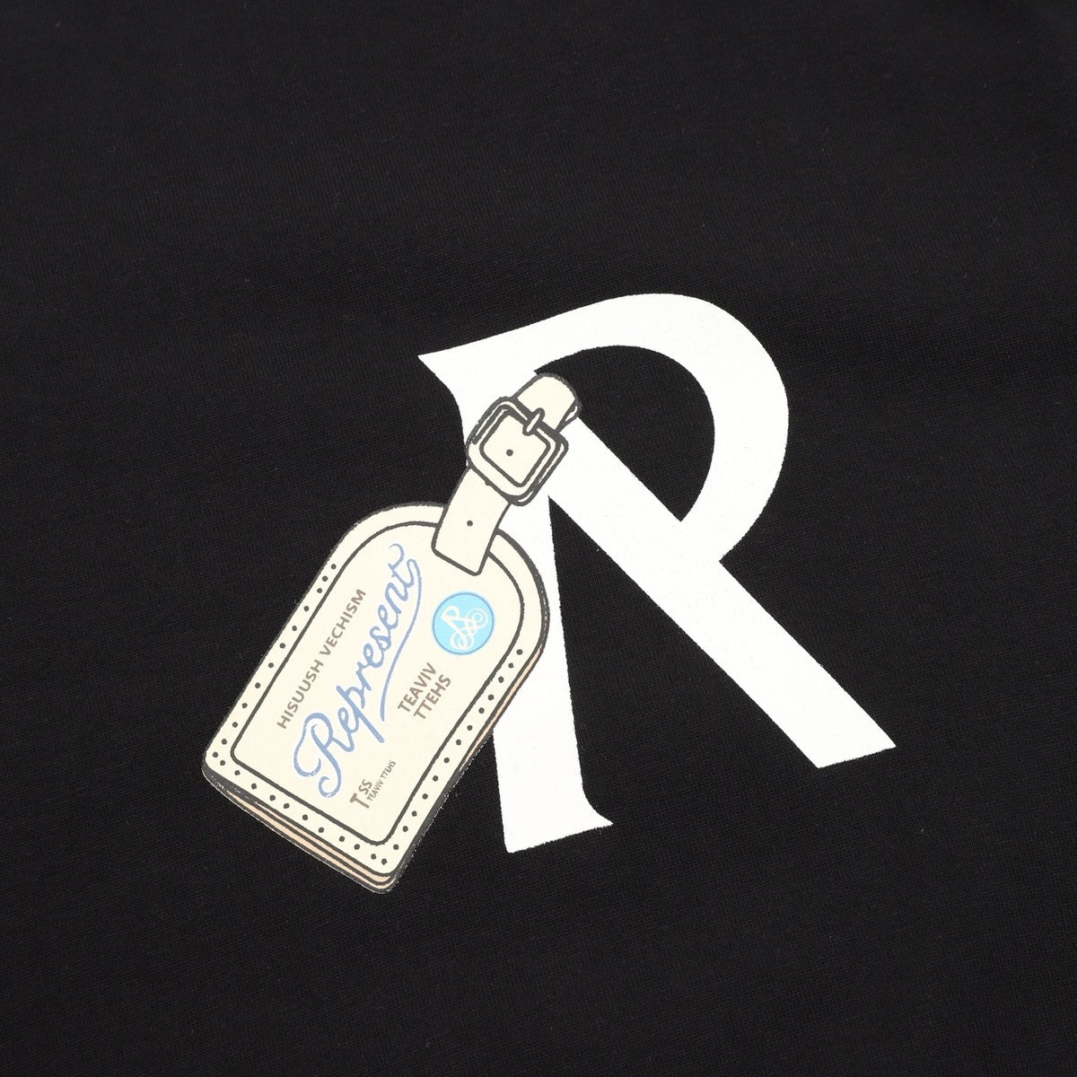 Playera REPRESENT Negra negro, foto 6 de 8