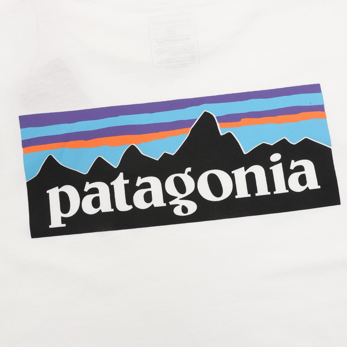 Playera Manga Larga Patagonia P 6 Logo Blanca blanco, foto 3 de 9