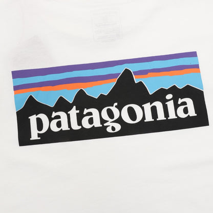 Playera Manga Larga Patagonia P 6 Logo Blanca blanco, foto 3 de 9