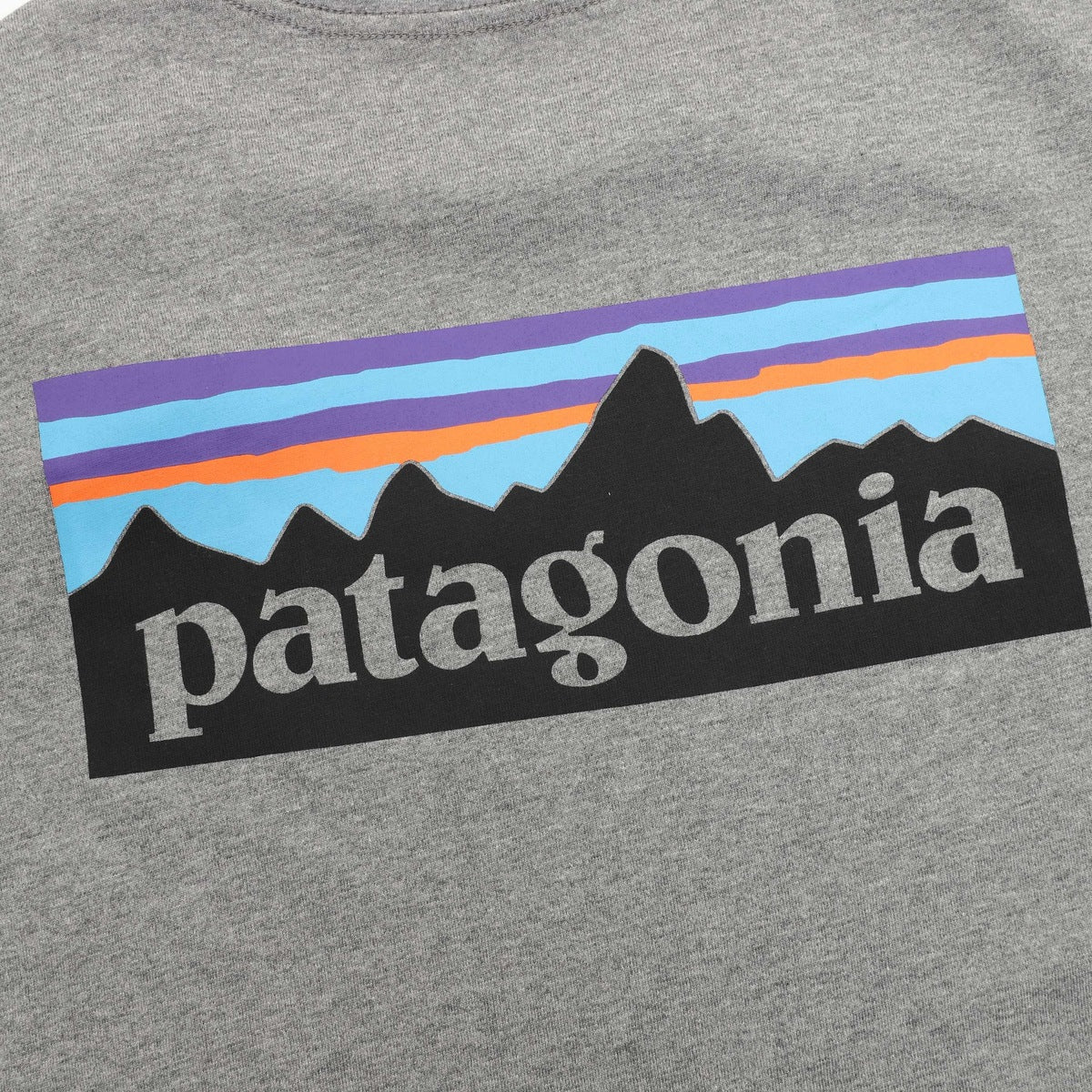 Playera Manga Larga Patagonia P 6 Logo Gris, foto 2 de 9