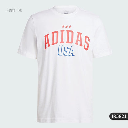 Playera adidas USA Letras Universitarias, foto 2 de 2