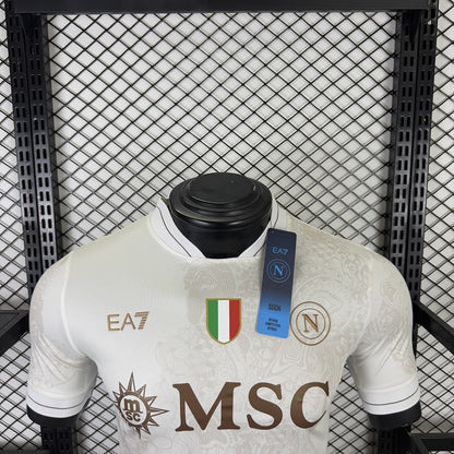 Jersey Napoli 2025-26 Visitante blanco, foto 8 de 9