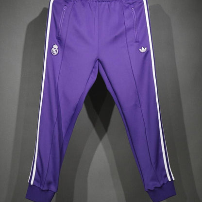 Conjunto Real Madrid adidas Clásico Retro Morado, foto 6 de 13