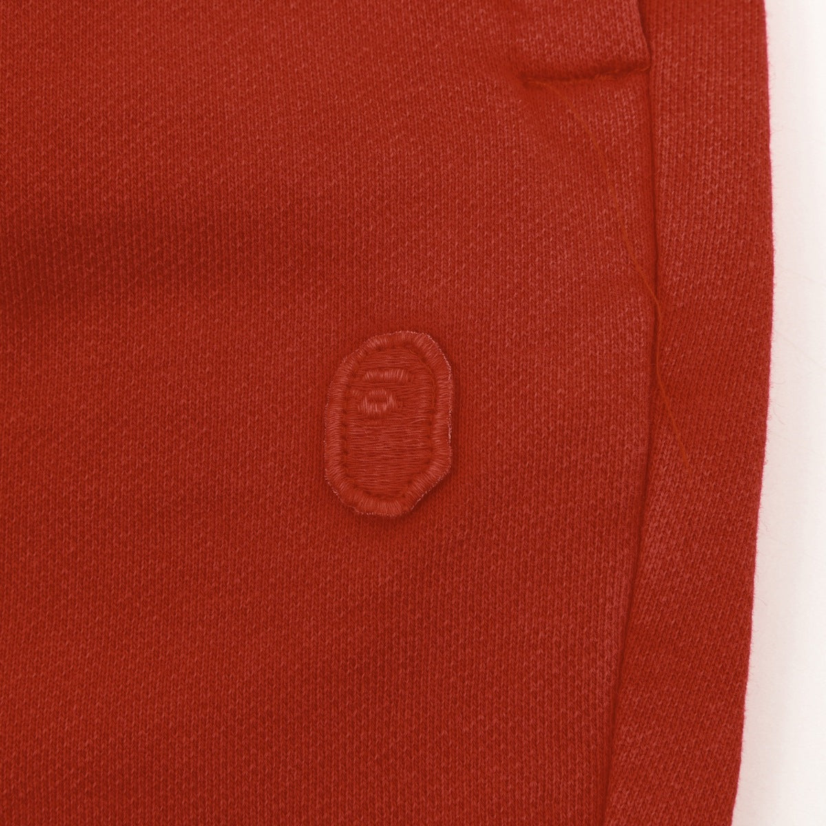 Short BAPE Ape Head One Point Deslavado Rojo, foto 5 de 9