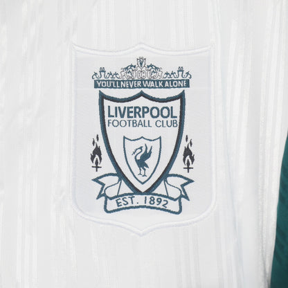 Playera Retro Liverpool adidas 1995/96 Sin Patrocinios Blanca blanco, foto 5 de 6