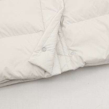 Chamarra de Plumas lululemon Wunder Puff Larga Blanca blanco, foto 4 de 9
