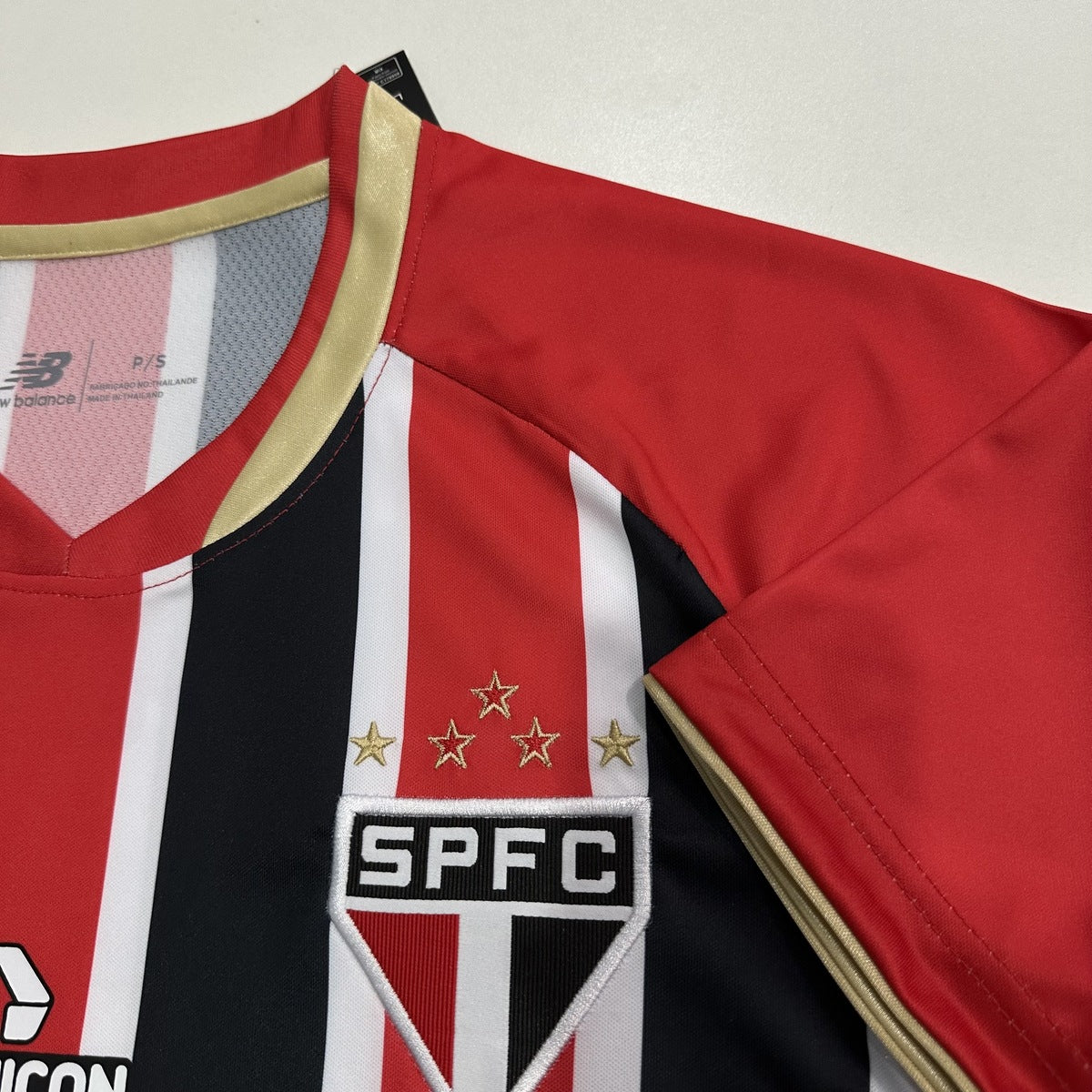Jersey São Paulo 2025-26 Visitante rojo, foto 10 de 10