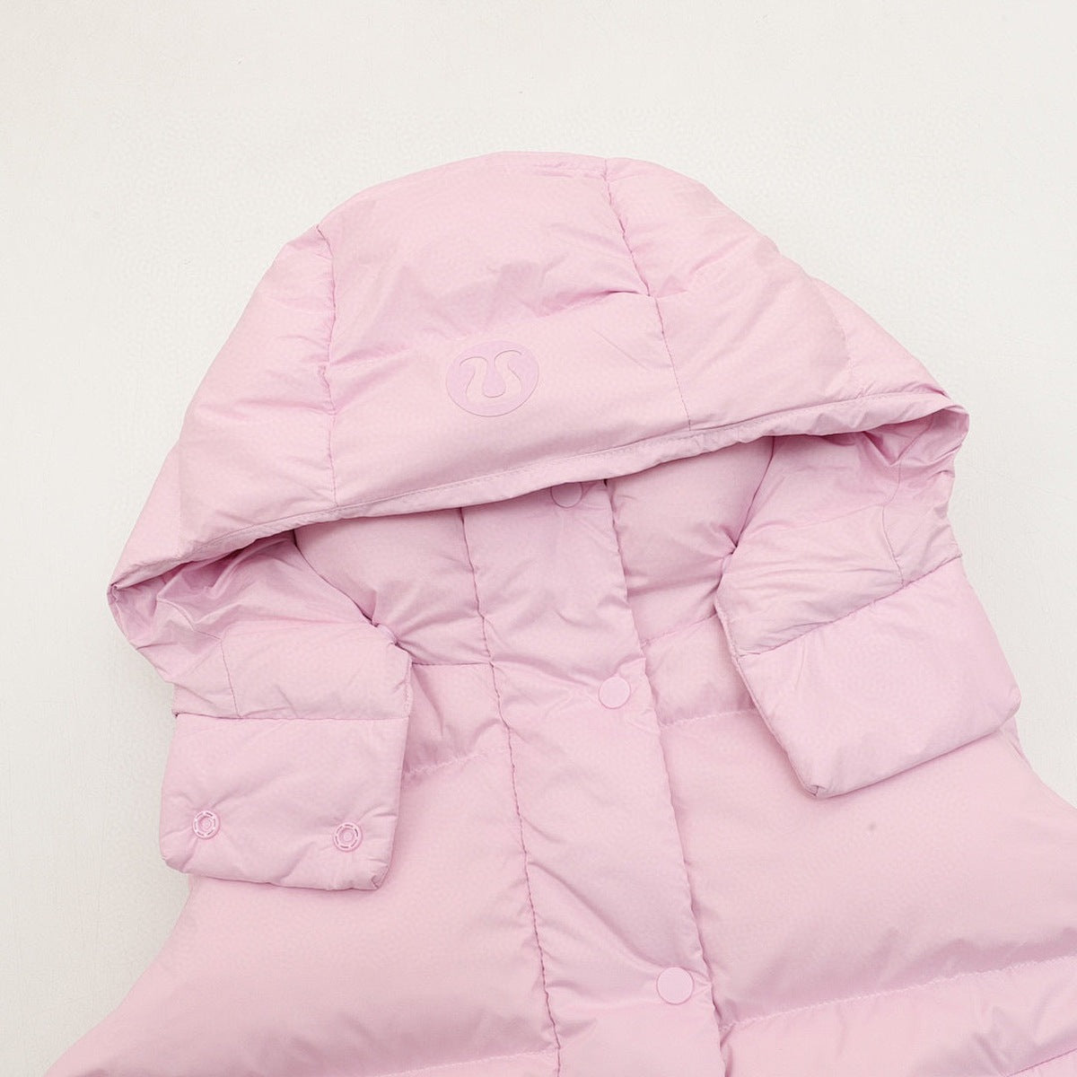 Chaleco de Plumas lululemon Wunder Puff Rosa, foto 8 de 9