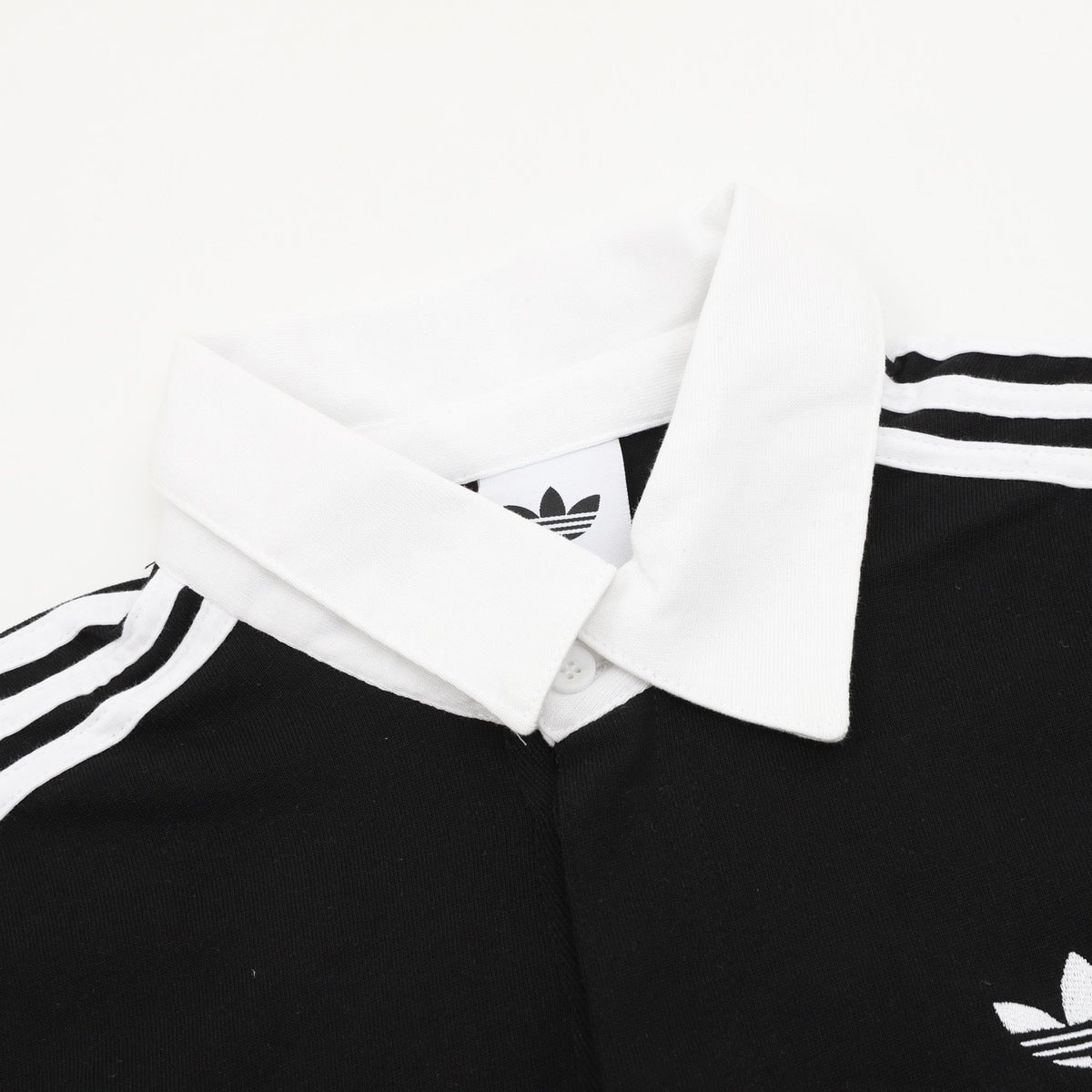 Playera adidas Polo Stripes Negra negro, foto 6 de 7