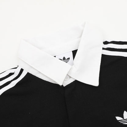 Playera adidas Polo Stripes Negra negro, foto 6 de 7
