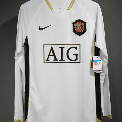 Jersey Manchester United 2006-07 Visitante blanco, foto 6 de 13