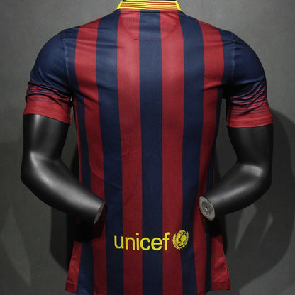 Jersey FC Barcelona 2013-14 Local rojo, foto 2 de 7