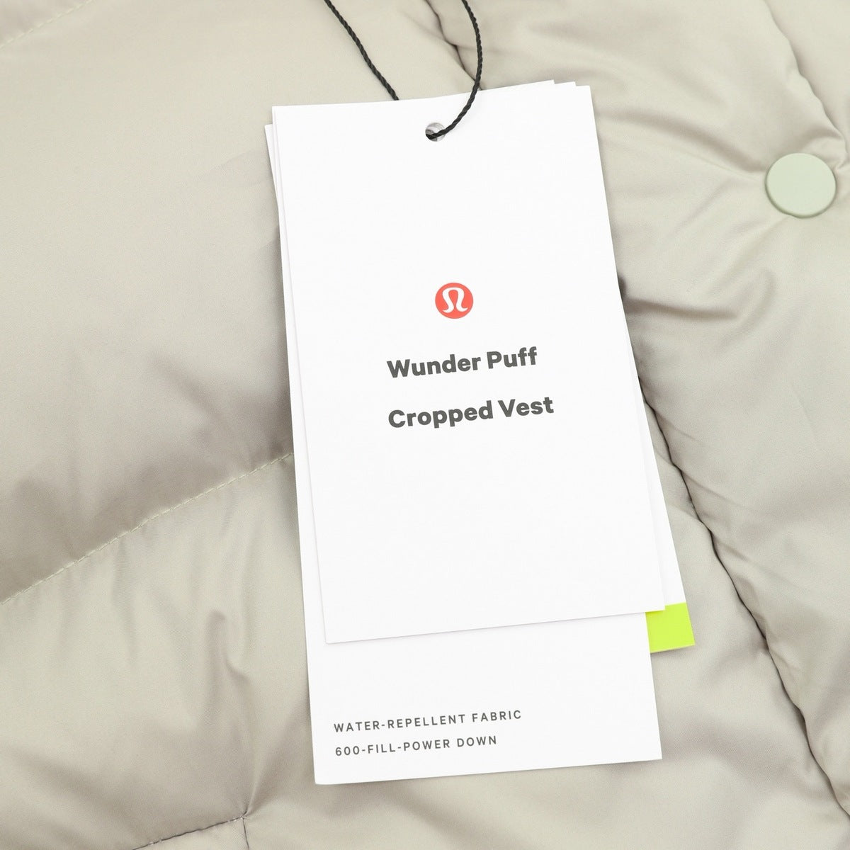 Chaleco lululemon Wunder Puff Beige, foto 4 de 9