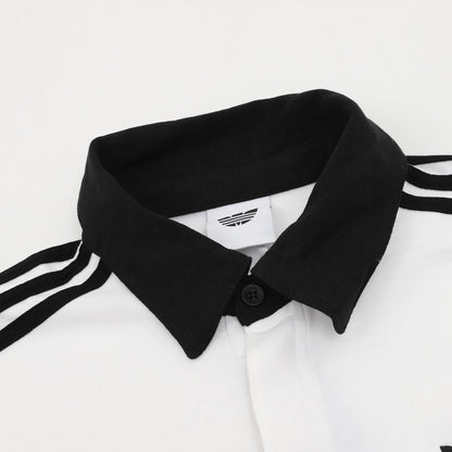 Playera adidas Polo Stripes Blanca blanco, foto 7 de 8