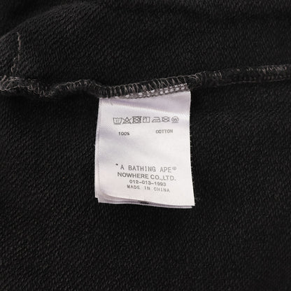 Short BAPE Ape Head One Point Deslavado Negro, foto 8 de 9