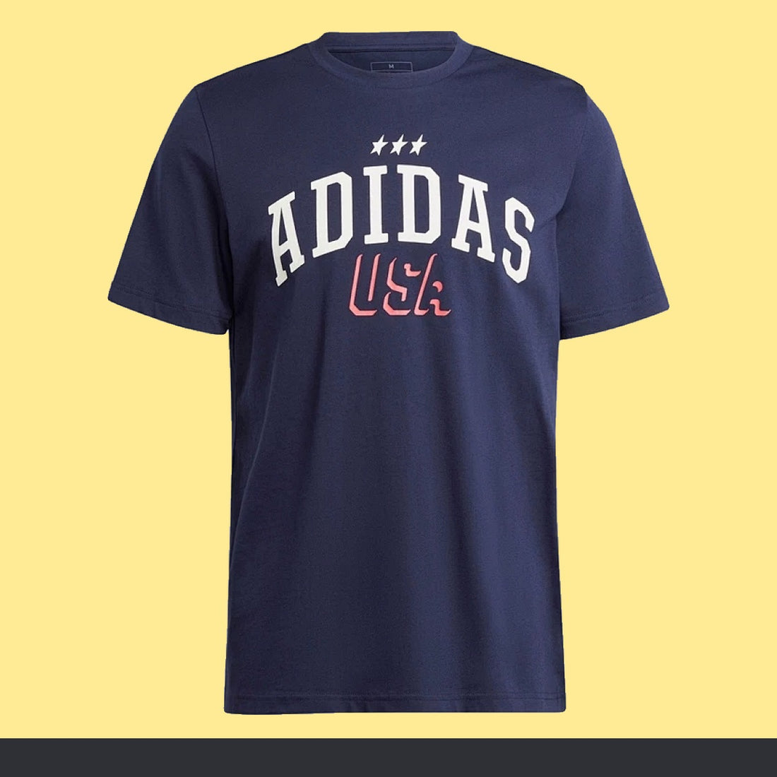 Playera adidas USA Letras Universitarias, foto 1 de 2
