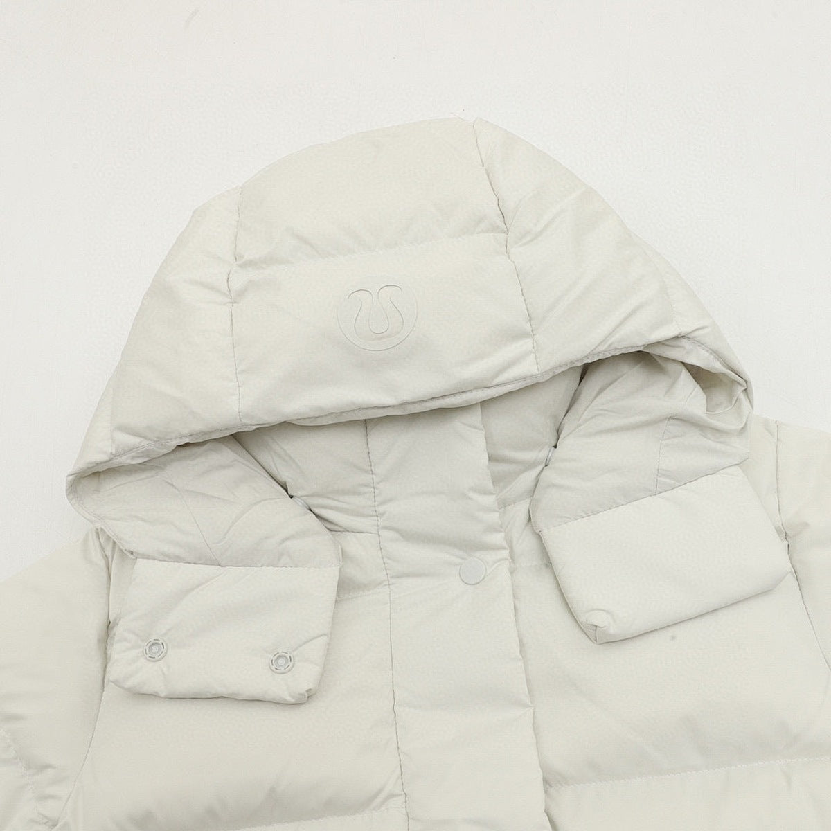 Chamarra de Plumas lululemon Wunder Puff 5 Paneles Blanca blanco, foto 8 de 9