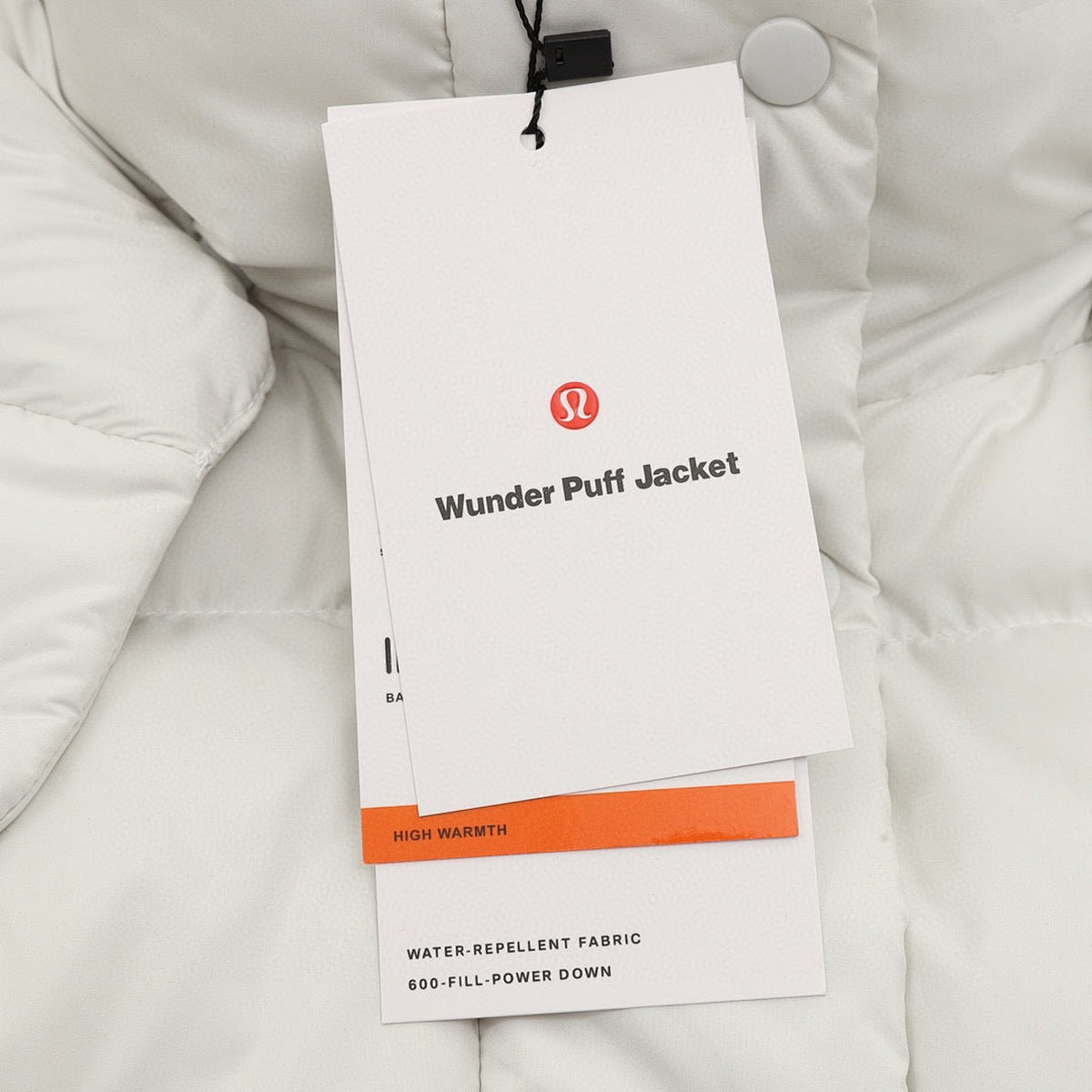 Chaleco de Plumas lululemon Wunder Puff Blanco, foto 5 de 9