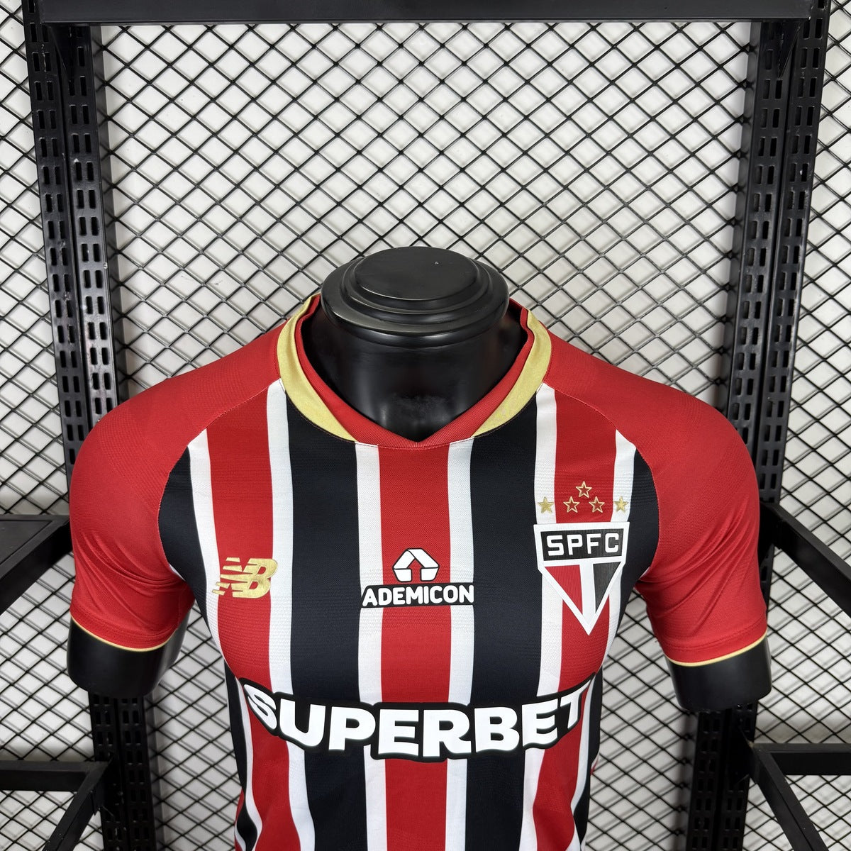 Jersey São Paulo 2025-26 Visitante rojo, foto 12 de 13