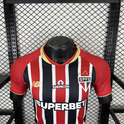 Jersey São Paulo 2025-26 Visitante rojo, foto 12 de 13