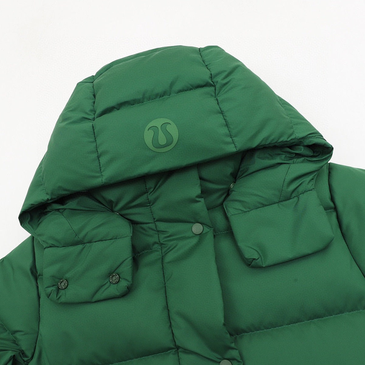 Chamarra de Plumas lululemon Wunder Puff 5 Paneles Verde, foto 8 de 9
