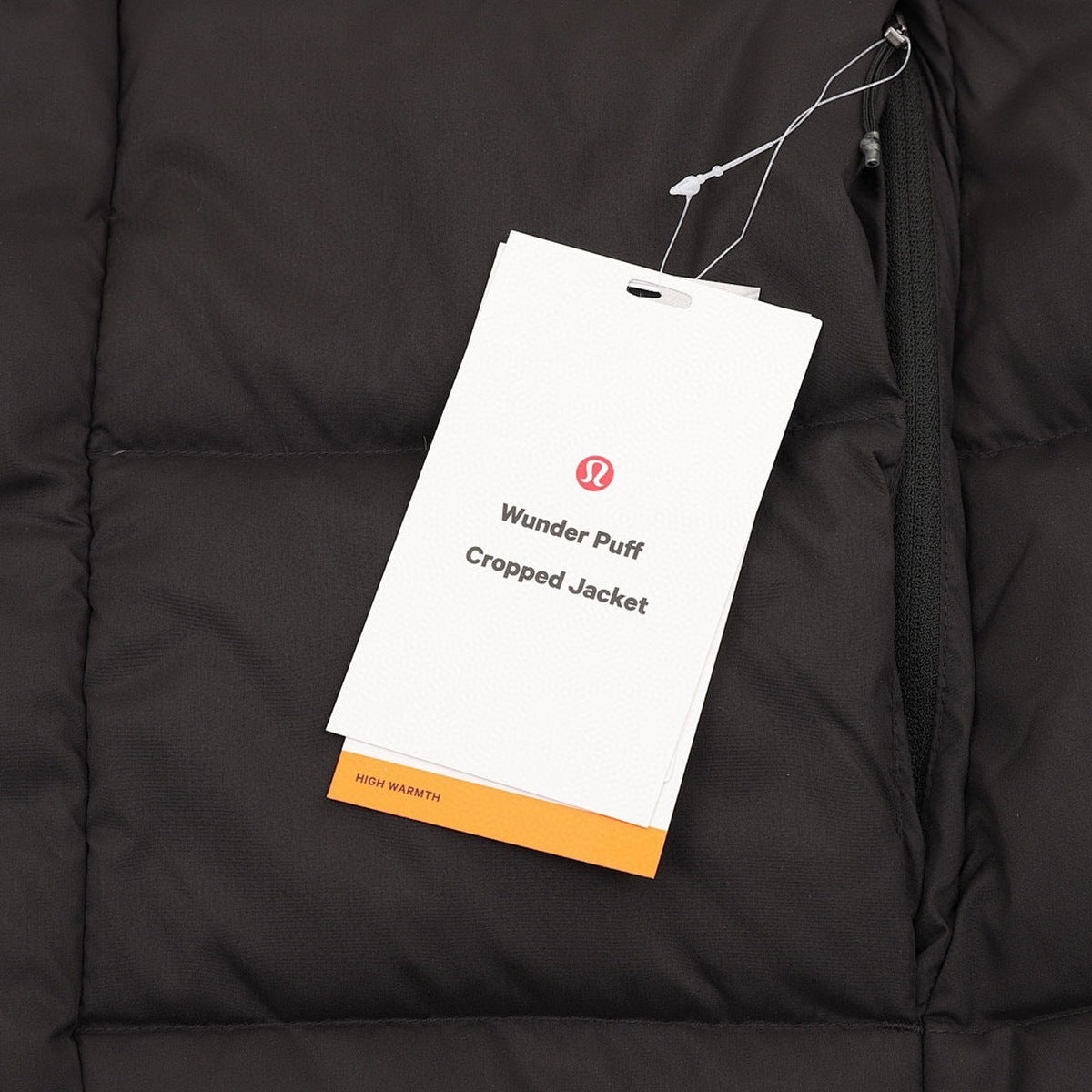 Chamarra lululemon Wunder Puff Negra negro, foto 5 de 9