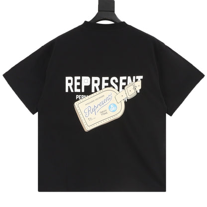 Playera REPRESENT Negra negro, foto 8 de 8