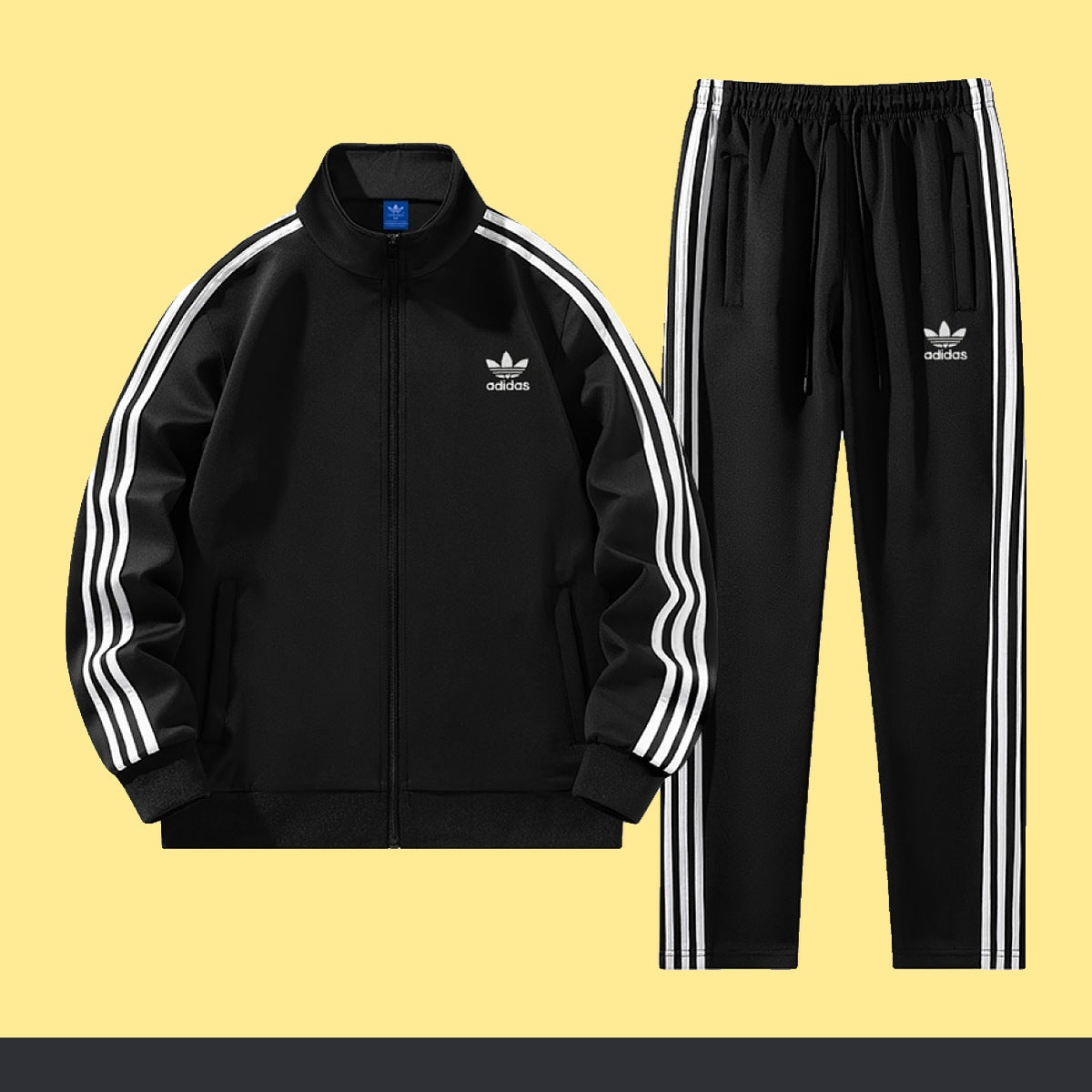 Conjunto adidas Tres Franjas Cuello Alto, foto 1 de 11