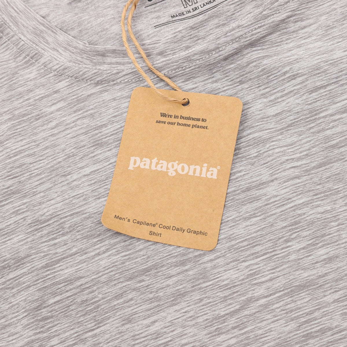 Playera Manga Larga Patagonia Capilene Cool Daily Montañas Gris, foto 5 de 9